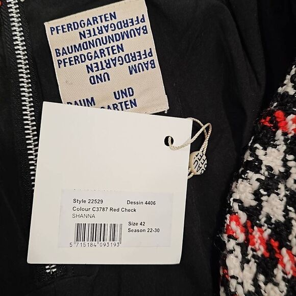 BAUM UND PFERDGARTEN
Shanna Bouclé-Tweed Mini Skirt SzFR 42 or Us 10 - Picture 3 of 12